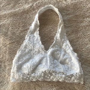 White bralette